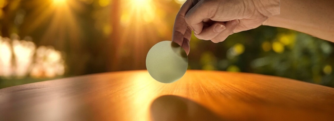 LED-Filterfolie in Gelb bei Sonnenuntergang für Hamburg und Umgebung